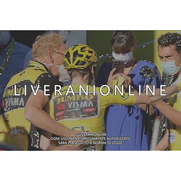 14-07-2022 Tour De France; Tappa 12 Briancon - L\'alpe D\'huez; 2022, Jumbo - Visma; Vingegaard, Jonas; L\'alpe D\'huez; /AGENZIA ALDO LIVERANI SAS