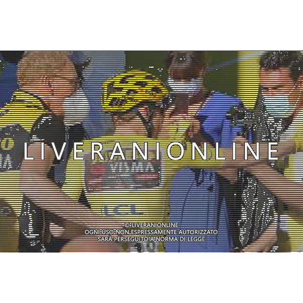 14-07-2022 Tour De France; Tappa 12 Briancon - L\'alpe D\'huez; 2022, Jumbo - Visma; Vingegaard, Jonas; L\'alpe D\'huez; /AGENZIA ALDO LIVERANI SAS