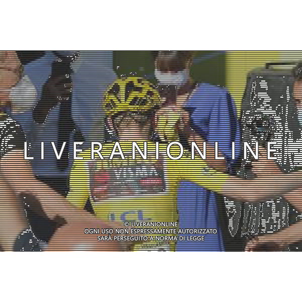 14-07-2022 Tour De France; Tappa 12 Briancon - L\'alpe D\'huez; 2022, Jumbo - Visma; Vingegaard, Jonas; L\'alpe D\'huez; /AGENZIA ALDO LIVERANI SAS