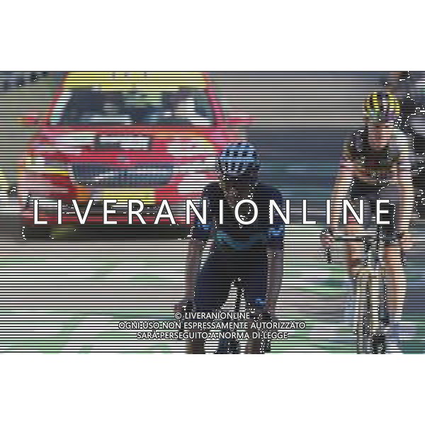 14-07-2022 Tour De France; Tappa 12 Briancon - L\'alpe D\'huez; 2022, Movistar; Mas, Enric; L\'alpe D\'huez; /AGENZIA ALDO LIVERANI SAS