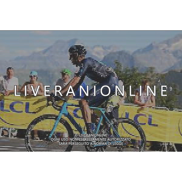 14-07-2022 Tour De France; Tappa 12 Briancon - L\'alpe D\'huez; 2022, Movistar; Verona Quintanilla, Carlos; L\'alpe D\'huez; /AGENZIA ALDO LIVERANI SAS