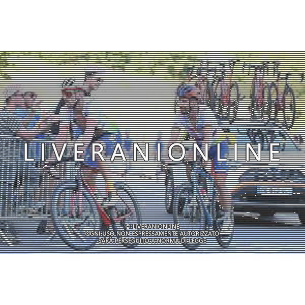 14-07-2022 Tour De France; Tappa 12 Briancon - L\'alpe D\'huez; 2022, Totalenergie; Bodnar, Maciej; Sagan, Peter; L\'alpe D\'huez;/AGENZIA ALDO LIVERANI SAS