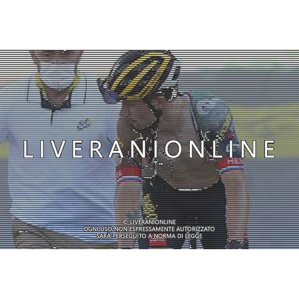 14-07-2022 Tour De France; Tappa 12 Briancon - L\'alpe D\'huez; 2022, Jumbo - Visma; Roglic, Primoz; L\'alpe D\'huez; /AGENZIA ALDO LIVERANI SAS