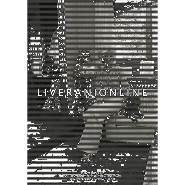 RETROSPETTIVA LEA PERICOLI EX TENNISTA E CONDUTTORE TELEVISIVO NELLA FOTO LEA PERICOLI A MILANO NELL\'ANNO 1975 AG ALDO LIVERANI SAS