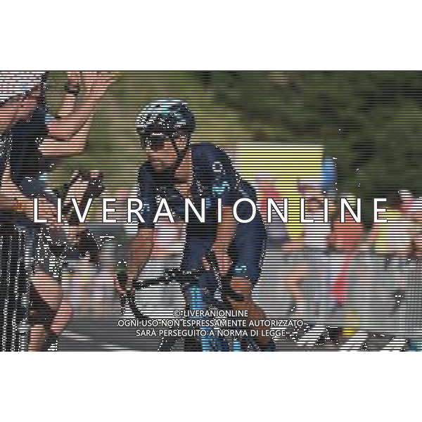 14-07-2022 Tour De France; Tappa 12 Briancon - L\'alpe D\'huez; 2022, Movistar; Oliveira, Nelson; L\'alpe D\'huez; ©SIROTTI/AGENZIA ALDO LIVERANI SAS