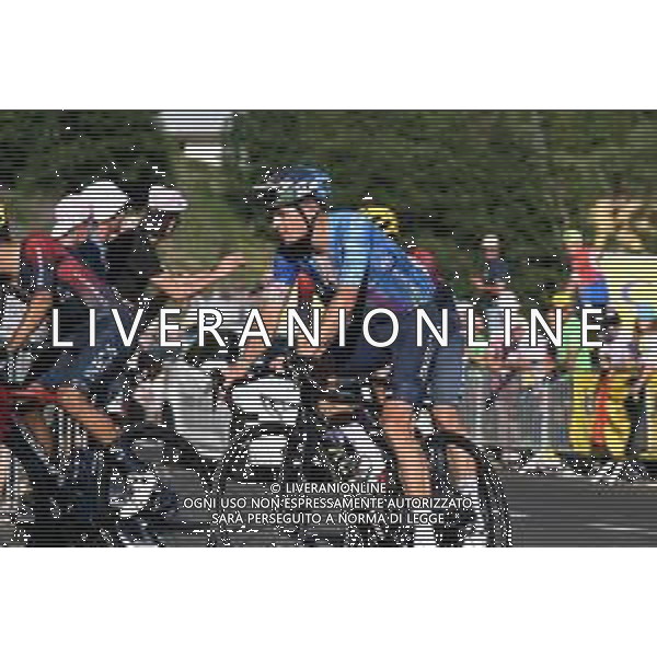 14-07-2022 Tour De France; Tappa 12 Briancon - L\'alpe D\'huez; 2022, Israel - Premier Tech; Fuglsang, Jacob; L\'alpe D\'huez; ©SIROTTI/AGENZIA ALDO LIVERANI SAS