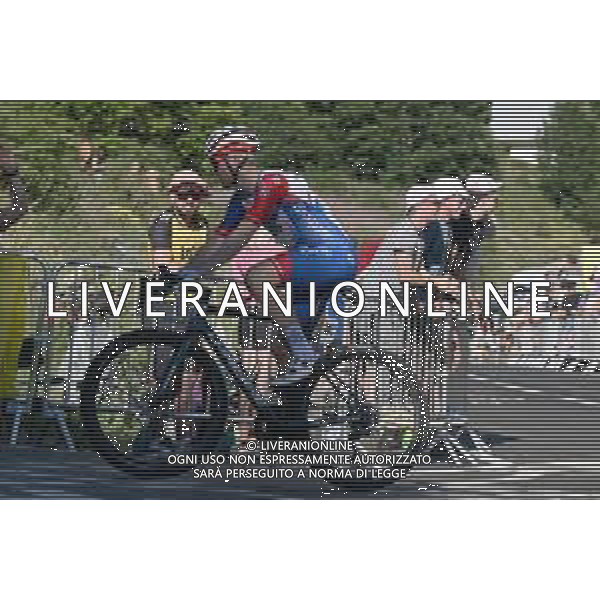 14-07-2022 Tour De France; Tappa 12 Briancon - L\'alpe D\'huez; 2022, Groupama - Fdj; Storer, Michale; L\'alpe D\'huez; ©SIROTTI/AGENZIA ALDO LIVERANI SAS