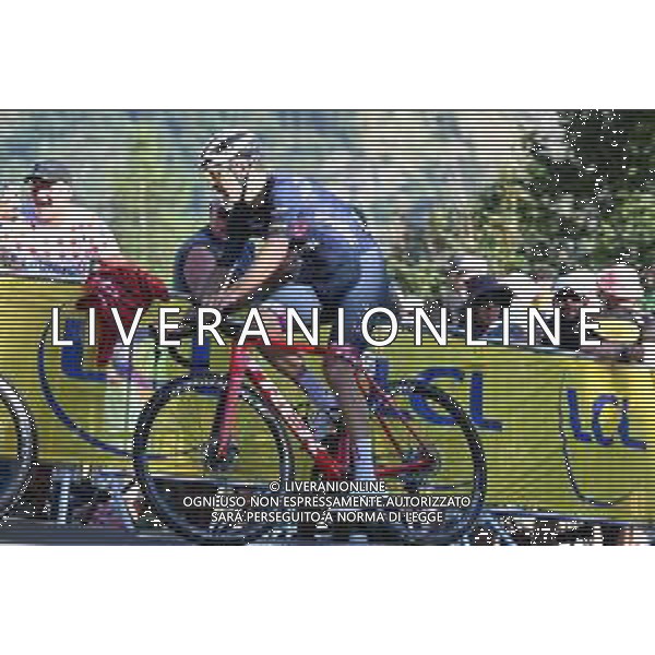 14-07-2022 Tour De France; Tappa 12 Briancon - L\'alpe D\'huez; 2022, Trek - Segafredo; Gallopin, Tony; L\'alpe D\'huez; ©SIROTTI/AGENZIA ALDO LIVERANI SAS