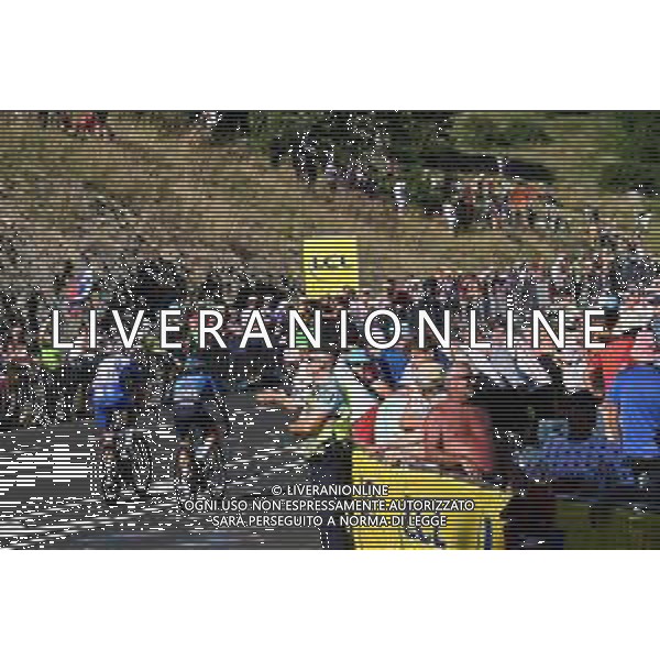 14-07-2022 Tour De France; Tappa 12 Briancon - L\'alpe D\'huez; 2022, Groupama - Fdj; 2022, Israel - Premier Tech; Kung, Stefan; Niv, Guy; L\'alpe D\'huez; ©SIROTTI/AGENZIA ALDO LIVERANI SAS