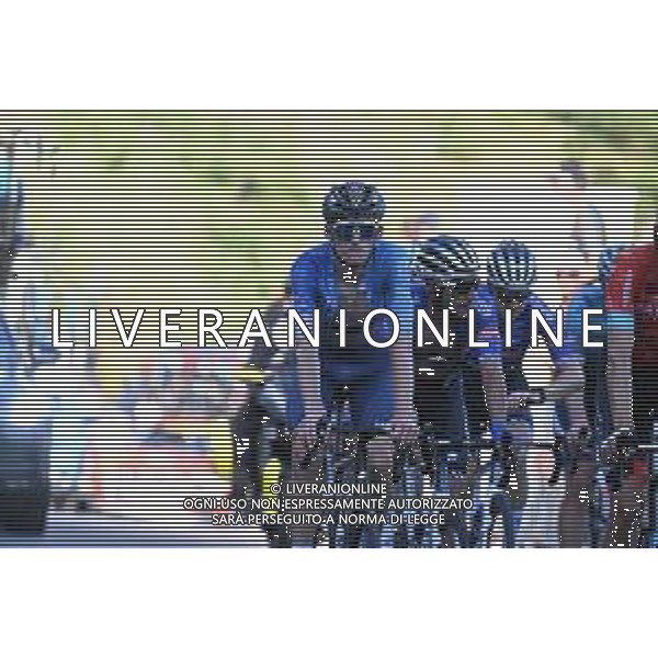 14-07-2022 Tour De France; Tappa 12 Briancon - L\'alpe D\'huez; 2022, Israel - Premier Tech; Neilands, Krists; L\'alpe D\'huez; ©SIROTTI/AGENZIA ALDO LIVERANI SAS