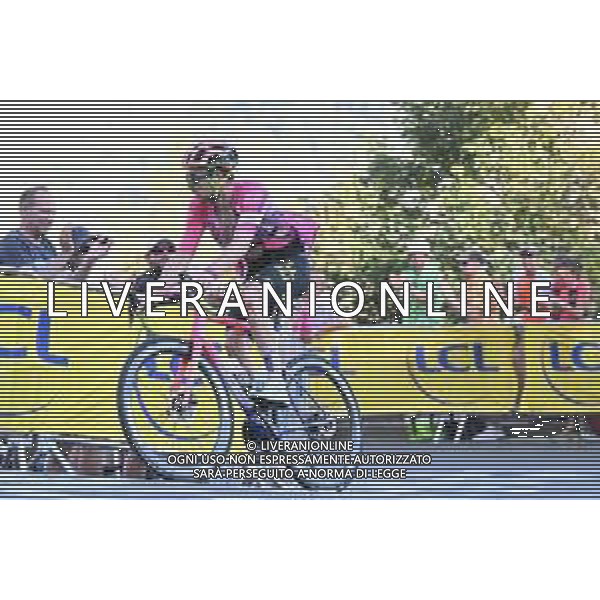 14-07-2022 Tour De France; Tappa 12 Briancon - L\'alpe D\'huez; 2022, Ef Education - Easypost; Doull, Owain; L\'alpe D\'huez; ©SIROTTI/AGENZIA ALDO LIVERANI SAS