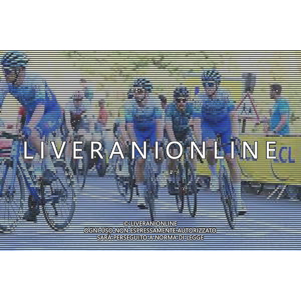 14-07-2022 Tour De France; Tappa 12 Briancon - L\'alpe D\'huez; 2022, Bikeexchange - Jayco; Groenewegen, Dylan; Jansen Amund, Grondahl; L\'alpe D\'huez; ©SIROTTI/AGENZIA ALDO LIVERANI SAS