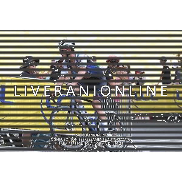 14-07-2022 Tour De France; Tappa 12 Briancon - L\'alpe D\'huez; 2022, Quick Step - Alpha Vinyl; Lampaert, Yves; L\'alpe D\'huez; ©SIROTTI/AGENZIA ALDO LIVERANI SAS