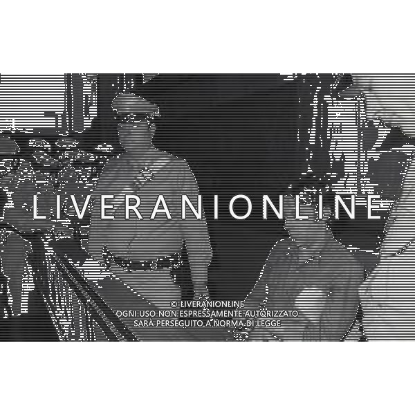 RETROSPETTIVA CORRADO ALUNNI TERRORISTA E AFFILIATO ALLE BRIGATE ROSSE NELLA FOTO CORRADO ALUNNI NELL\'ANNO 1979-1980 A MILANO AG ALDO LIVERANI SAS