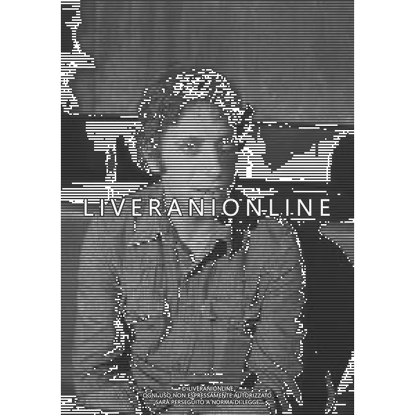 RETROSPETTIVA CORRADO ALUNNI TERRORISTA E AFFILIATO ALLE BRIGATE ROSSE NELLA FOTO CORRADO ALUNNI NELL\'ANNO 1979-1980 A MILANO AG ALDO LIVERANI SAS