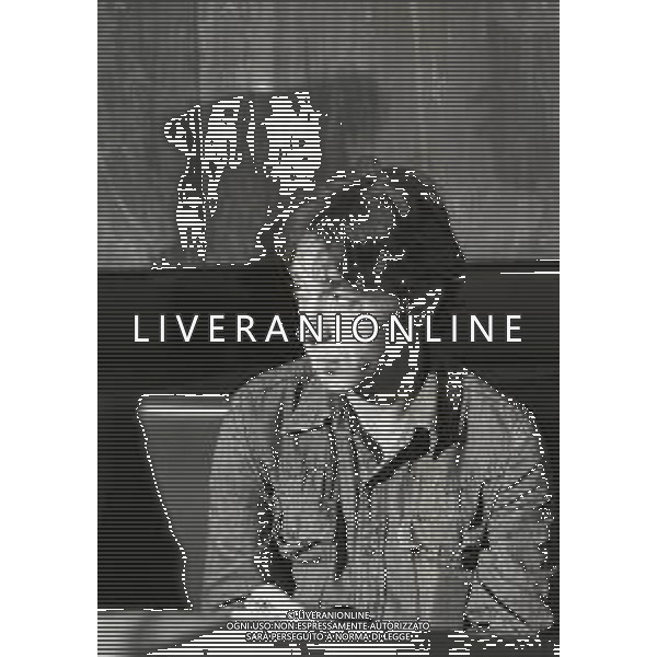 RETROSPETTIVA CORRADO ALUNNI TERRORISTA E AFFILIATO ALLE BRIGATE ROSSE NELLA FOTO CORRADO ALUNNI NELL\'ANNO 1979-1980 A MILANO AG ALDO LIVERANI SAS