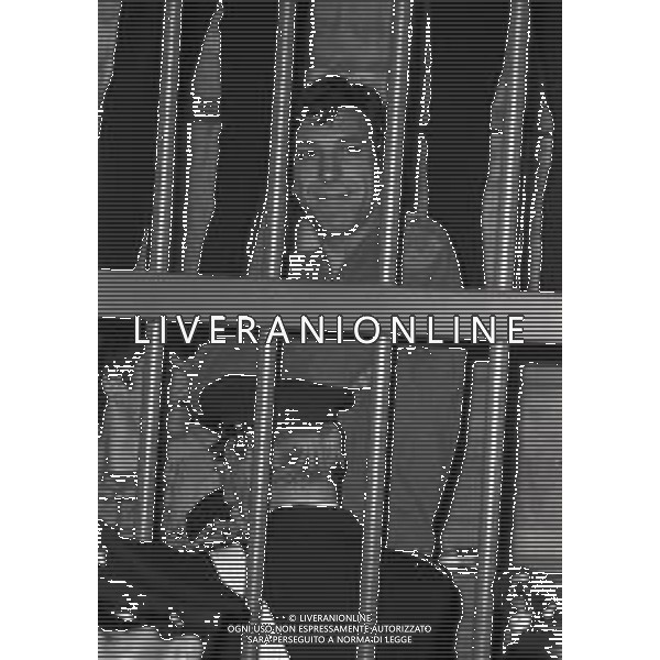 RETROSPETTIVA CORRADO ALUNNI TERRORISTA E AFFILIATO ALLE BRIGATE ROSSE NELLA FOTO CORRADO ALUNNI NELL\'ANNO 1980 A MILANO AG ALDO LIVERANI SAS