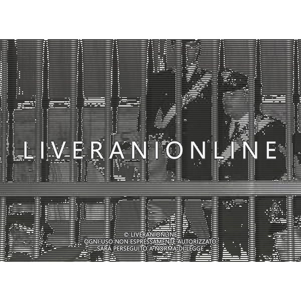 RETROSPETTIVA CORRADO ALUNNI TERRORISTA E AFFILIATO ALLE BRIGATE ROSSE NELLA FOTO CORRADO ALUNNI NELL\'ANNO 1980 A MILANO AG ALDO LIVERANI SAS