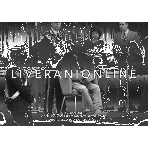 RETROSPETTIVA CORRADO ALUNNI TERRORISTA E AFFILIATO ALLE BRIGATE ROSSE NELLA FOTO CORRADO ALUNNI NELL\'ANNO 1983  AG ALDO LIVERANI SAS