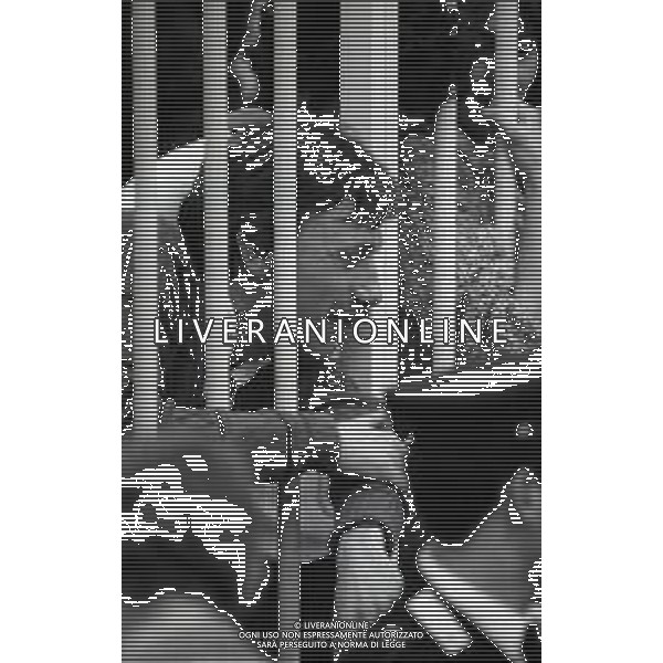 RETROSPETTIVA CORRADO ALUNNI TERRORISTA E AFFILIATO ALLE BRIGATE ROSSE NELLA FOTO CORRADO ALUNNI NELL\'ANNO 1983  AG ALDO LIVERANI SAS
