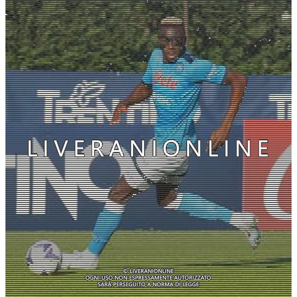NAPOLI - ANAUNE VAL DI NON AMICHEVOLE PRECAMPIONATO RITIRO DIMARO 14.07.2022 NELLA FOTO Victor Osimhen ©MOSCA/AGENZIA ALDO LIVERANI SAS