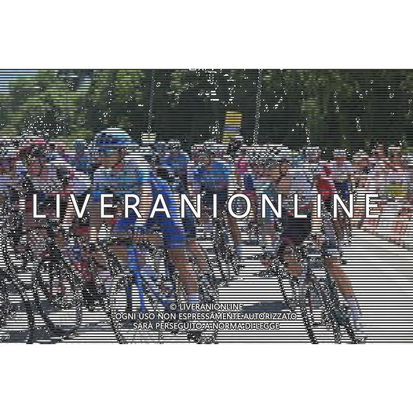 15-07-2022 Tour De France; Tappa 13 Bourg D\'oisans - Saint-etienne; 2022, Bikeexchange - Jayco; 2022, Bora - Hansgrohe; ©SIROTTI/AGENZIA ALDO LIVERANI SAS