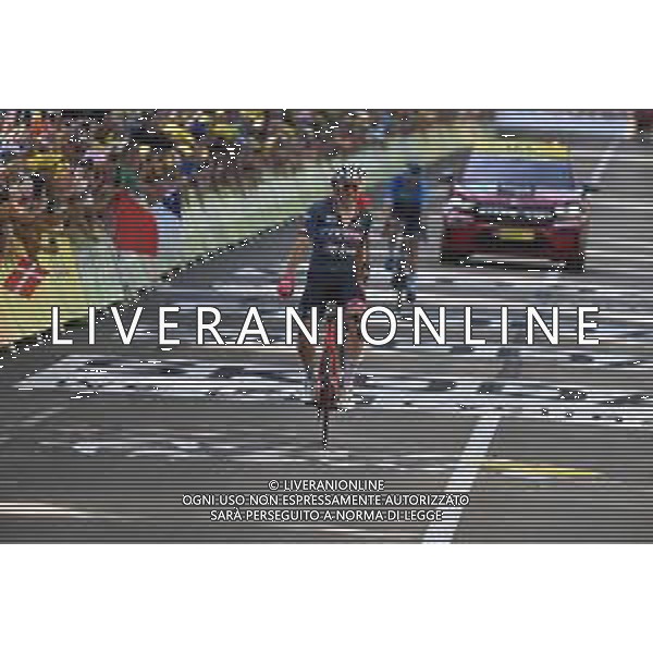 15-07-2022 Tour De France; Tappa 13 Bourg D\'oisans - Saint-etienne; 2022, Trek - Segafredo; Pedersen, Mads; Saint-etienne; ©SIROTTI/AGENZIA ALDO LIVERANI SAS