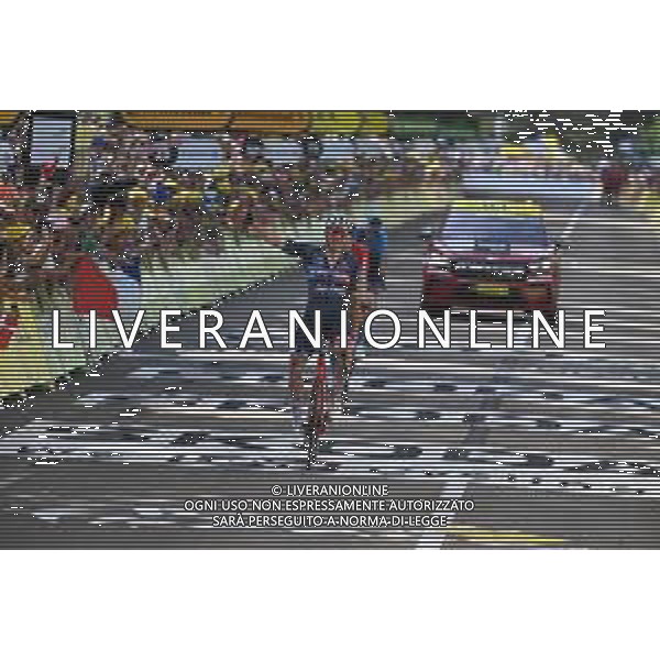15-07-2022 Tour De France; Tappa 13 Bourg D\'oisans - Saint-etienne; 2022, Trek - Segafredo; Pedersen, Mads; Saint-etienne; ©SIROTTI/AGENZIA ALDO LIVERANI SAS