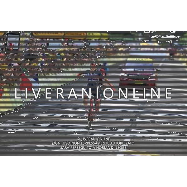 15-07-2022 Tour De France; Tappa 13 Bourg D\'oisans - Saint-etienne; 2022, Trek - Segafredo; Pedersen, Mads; Saint-etienne; ©SIROTTI/AGENZIA ALDO LIVERANI SAS