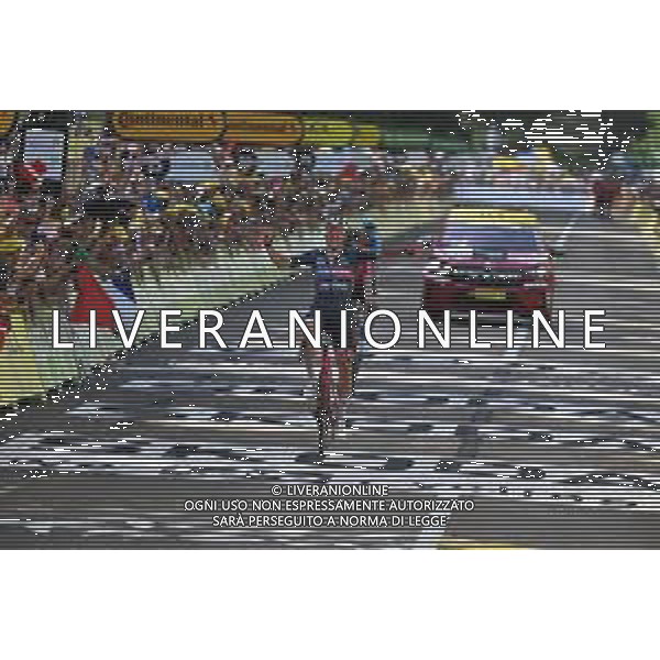 15-07-2022 Tour De France; Tappa 13 Bourg D\'oisans - Saint-etienne; 2022, Trek - Segafredo; Pedersen, Mads; Saint-etienne; ©SIROTTI/AGENZIA ALDO LIVERANI SAS