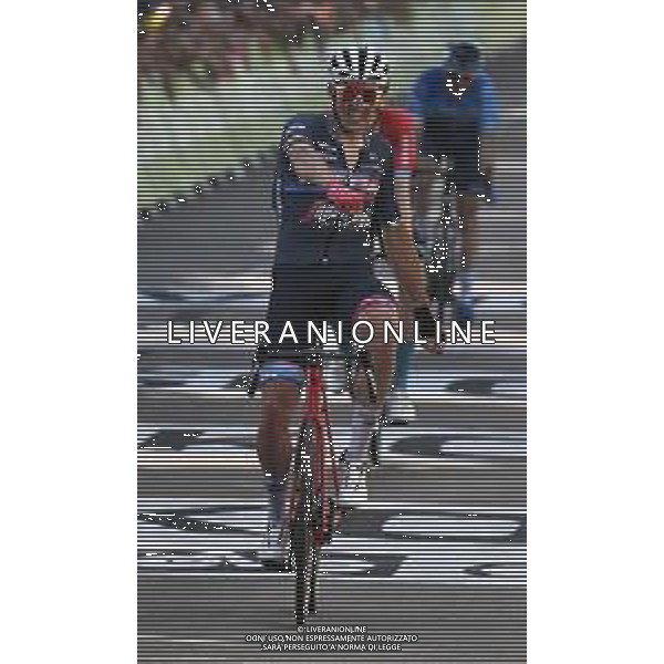 15-07-2022 Tour De France; Tappa 13 Bourg D\'oisans - Saint-etienne; 2022, Trek - Segafredo; Pedersen, Mads; Saint-etienne; ©SIROTTI/AGENZIA ALDO LIVERANI SAS