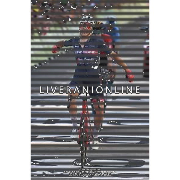 15-07-2022 Tour De France; Tappa 13 Bourg D\'oisans - Saint-etienne; 2022, Trek - Segafredo; Pedersen, Mads; Saint-etienne; ©SIROTTI/AGENZIA ALDO LIVERANI SAS
