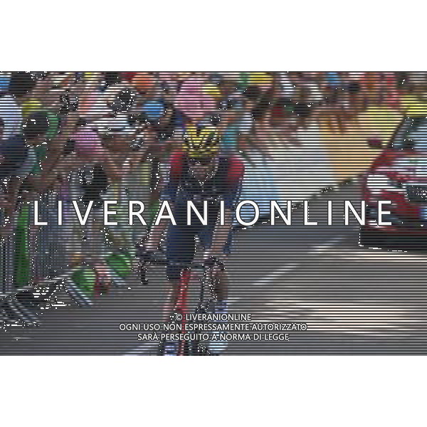 15-07-2022 Tour De France; Tappa 13 Bourg D\'oisans - Saint-etienne; 2022, Ineos - Grenadiers; Ganna, Filippo; Saint-etienne; ©SIROTTI/AGENZIA ALDO LIVERANI SAS