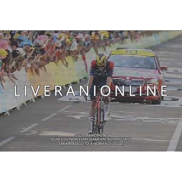 15-07-2022 Tour De France; Tappa 13 Bourg D\'oisans - Saint-etienne; 2022, Ineos - Grenadiers; Ganna, Filippo; Saint-etienne; ©SIROTTI/AGENZIA ALDO LIVERANI SAS