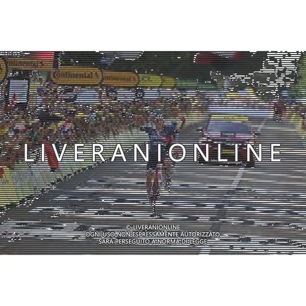 15-07-2022 Tour De France; Tappa 13 Bourg D\'oisans - Saint-etienne; 2022, Trek - Segafredo; Pedersen, Mads; Saint-etienne; ©SIROTTI/AGENZIA ALDO LIVERANI SAS
