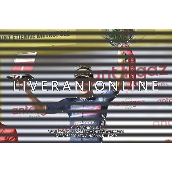 15-07-2022 Tour De France; Tappa 13 Bourg D\'oisans - Saint-etienne; 2022, Trek - Segafredo; Pedersen, Mads; Saint-etienne; ©SIROTTI/AGENZIA ALDO LIVERANI SAS