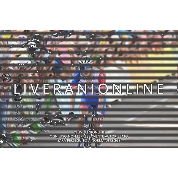 15-07-2022 Tour De France; Tappa 13 Bourg D\'oisans - Saint-etienne; 2022, Groupama - Fdj; Duchesne, Antoine; Saint-etienne; ©SIROTTI/AGENZIA ALDO LIVERANI SAS