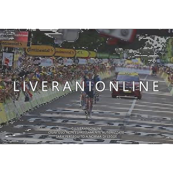 15-07-2022 Tour De France; Tappa 13 Bourg D\'oisans - Saint-etienne; 2022, Trek - Segafredo; Pedersen, Mads; Saint-etienne; ©SIROTTI/AGENZIA ALDO LIVERANI SAS