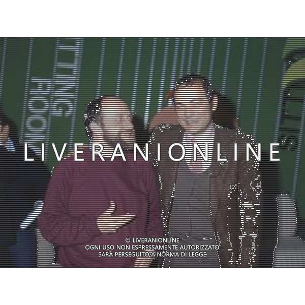 RETROSPETTIVA ENRICO BERUSCHI COMICO NELLA FOTO NEL PROGRAMMA TELEVISIVO \'TUTTO COMPRESO\' NEL 1981 CON IL REGISTA GIANCARLO NICOTRA ©Archivio Giovanni Liverani/AGENZIA ALDO LIVERANI SAS