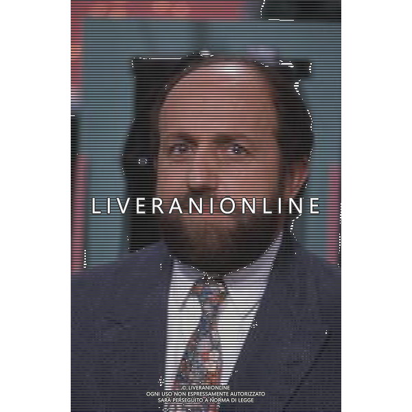 RETROSPETTIVA ENRICO BERUSCHI COMICO NELLA FOTO NEL PROGRAMMA TELEVISIVO \'DRIVE-IN\' NEL 1984 ©Archivio Giovanni Liverani/AGENZIA ALDO LIVERANI SAS