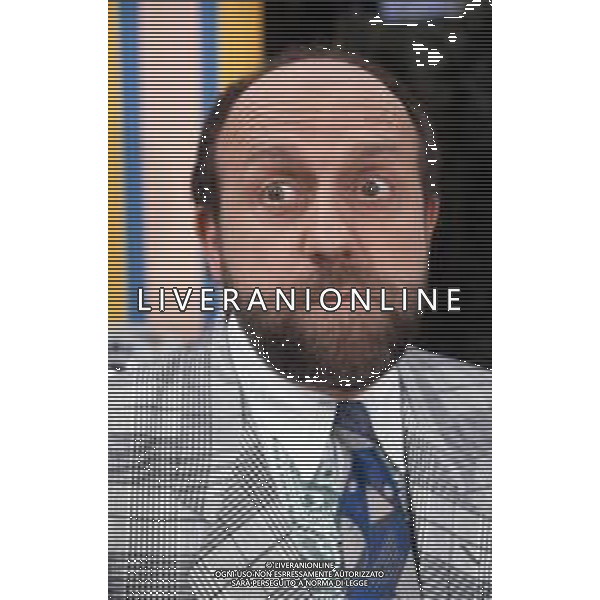 RETROSPETTIVA ENRICO BERUSCHI COMICO NELLA FOTO NEL PROGRAMMA TELEVISIVO \'DRIVE-IN\' NEL 1987 ©Archivio Giovanni Liverani/AGENZIA ALDO LIVERANI SAS