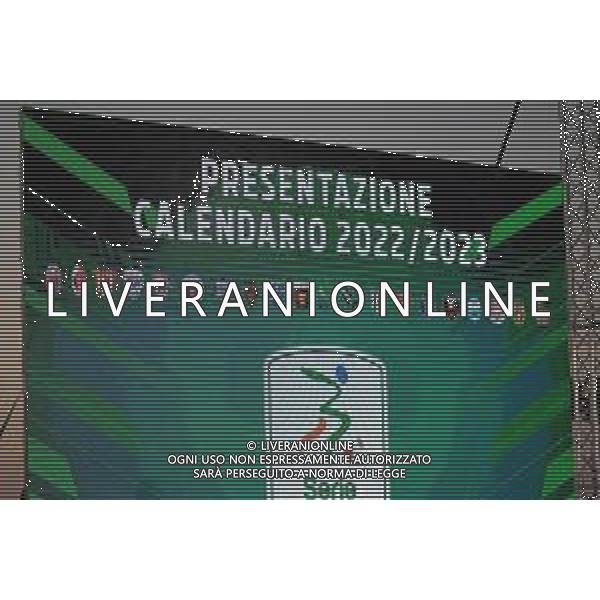 Valentina Giannettoni/LMedia - Presentation of the 2022 BKT Series calendars - Italian soccer Serie B match<stagioneSportiva> July 15 2022 - Arena dello Stretto Ciccio Franco Reggio Calabria, Italy Presentation of the 2022 BKT Series calendars Photo showing: 2022 BKT Series calendars @Valentina Giannettoni/LiveMedia /AGENZIA ALDO LIVERANI SAS
