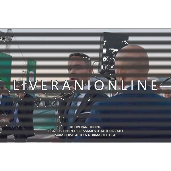 Valentina Giannettoni/LMedia - Presentation of the 2022 BKT Series calendars - Italian soccer Serie B match<stagioneSportiva> July 15 2022 - Arena dello Stretto Ciccio Franco Reggio Calabria, Italy Presentation of the 2022 BKT Series calendars Photo showing: Saladini Felice patron reggina @Valentina Giannettoni/LiveMedia /AGENZIA ALDO LIVERANI SAS