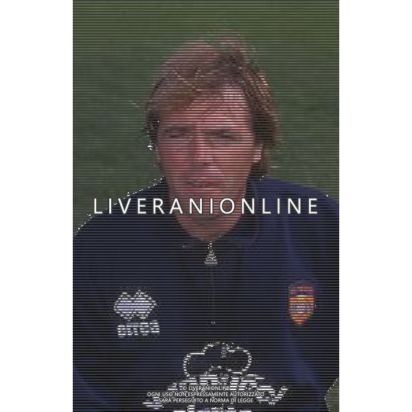 RETROSPETTIVA ANDREA AGOSTINELLI CALCIATORE NELLA FOTO ANDREA AGOSTINELLI ALLENATORE PISTOIESE CALCIO AG ALDO LIVERANI SAS