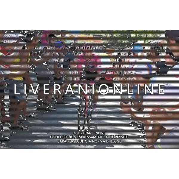 16-07-2022 Tour De France; Tappa 14 Saint-etienne - Mende; 2022, Ef Education - Easypost; Uran, Rigoberto; Cote De La Croix Neuve; ©SIROTTI/AGENZIA ALDO LIVERANI SAS