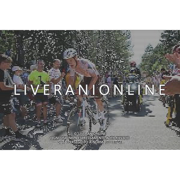 16-07-2022 Tour De France; Tappa 14 Saint-etienne - Mende; 2022, Ag2r - Citroen; Jungels, Bob; Cote De La Croix Neuve; ©SIROTTI/AGENZIA ALDO LIVERANI SAS