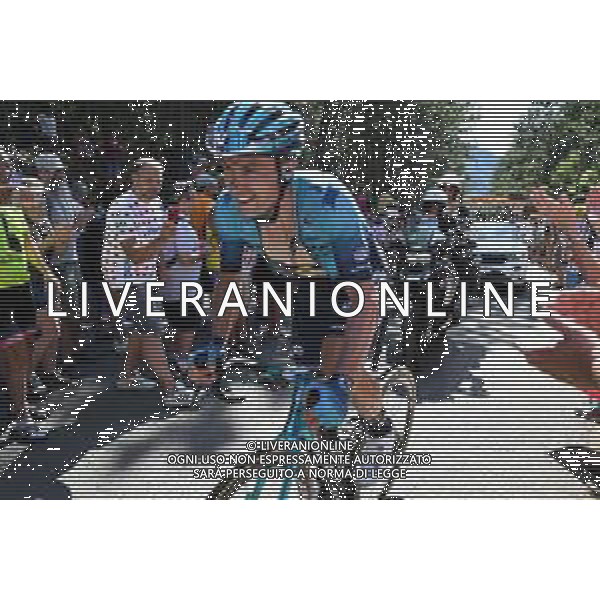 16-07-2022 Tour De France; Tappa 14 Saint-etienne - Mende; 2022, Astana - Qazaqstan; Lutsenko, Alexey; Cote De La Croix Neuve; ©SIROTTI/AGENZIA ALDO LIVERANI SAS
