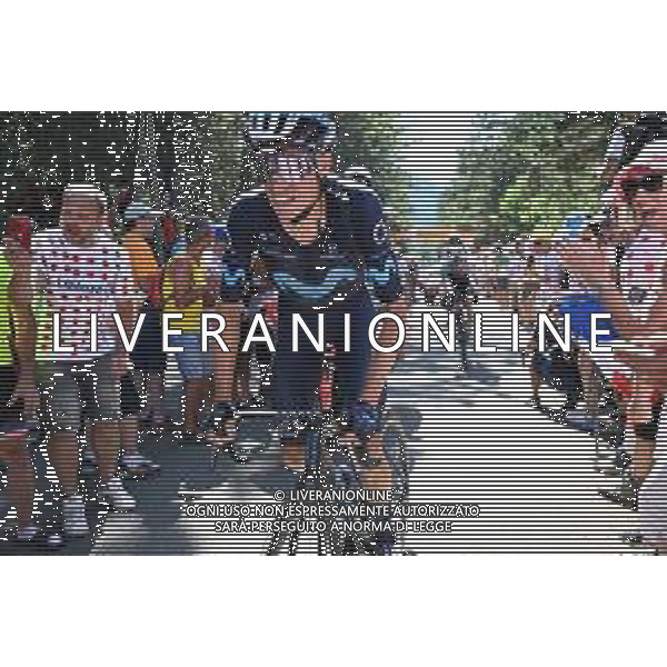 16-07-2022 Tour De France; Tappa 14 Saint-etienne - Mende; 2022, Movistar; Mas, Enric; Cote De La Croix Neuve; ©SIROTTI/AGENZIA ALDO LIVERANI SAS