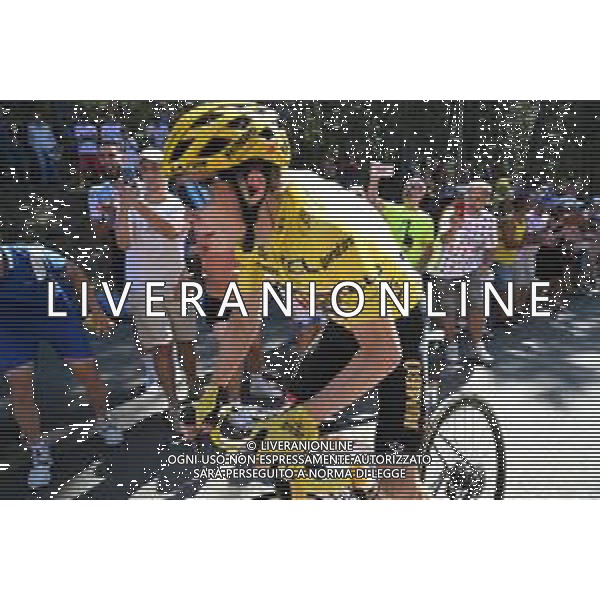 16-07-2022 Tour De France; Tappa 14 Saint-etienne - Mende; 2022, Jumbo - Visma; Vingegaard, Jonas; Cote De La Croix Neuve; ©SIROTTI/AGENZIA ALDO LIVERANI SAS