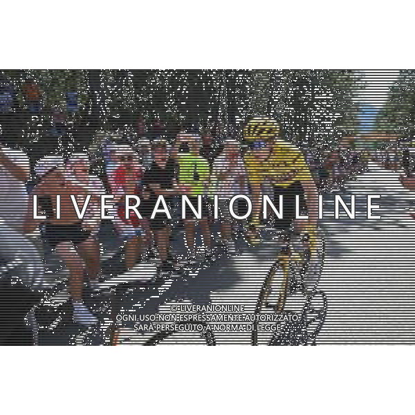 16-07-2022 Tour De France; Tappa 14 Saint-etienne - Mende; 2022, Jumbo - Visma; Vingegaard, Jonas; Cote De La Croix Neuve; ©SIROTTI/AGENZIA ALDO LIVERANI SAS